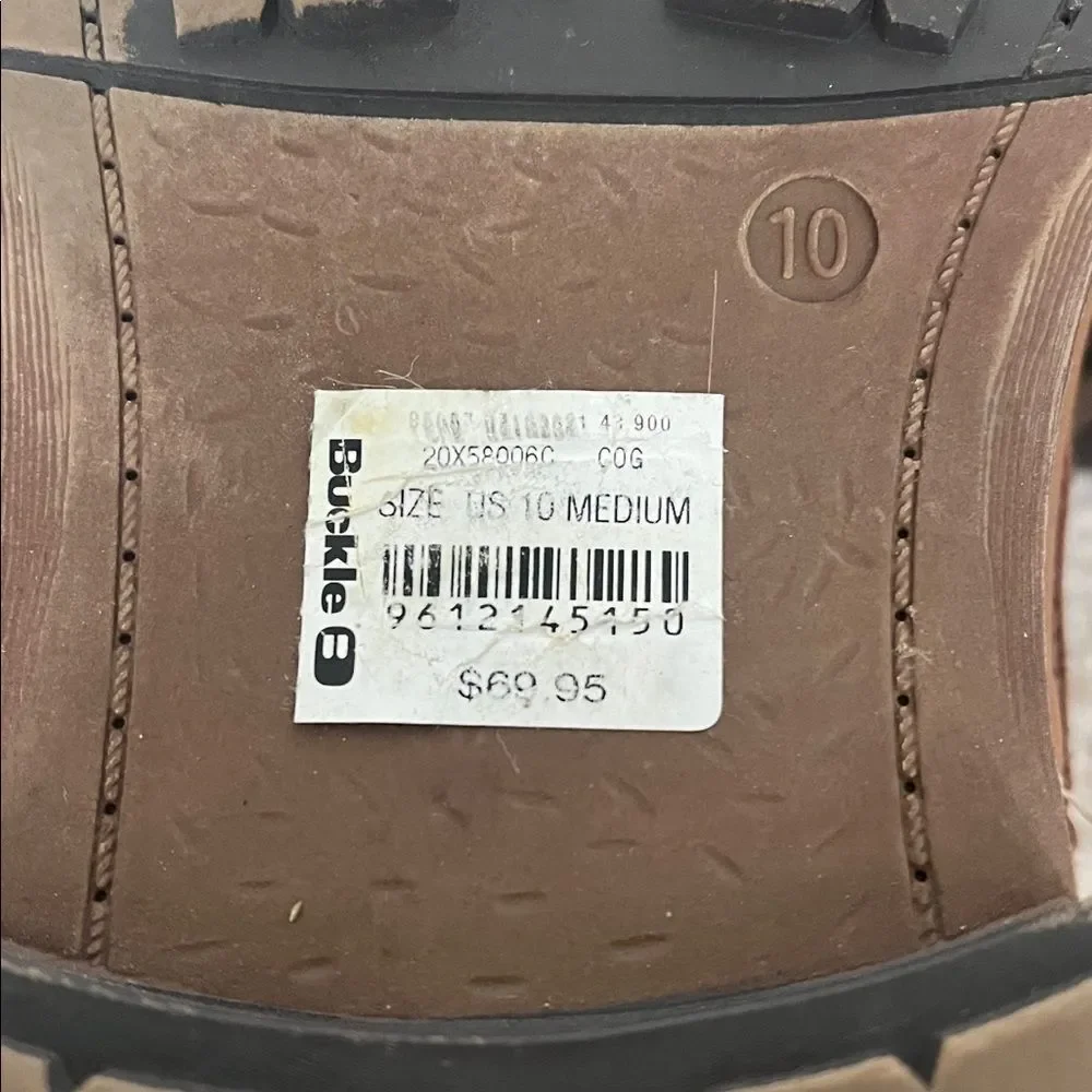 Mens Brown BKE Waldo Boots Size 10